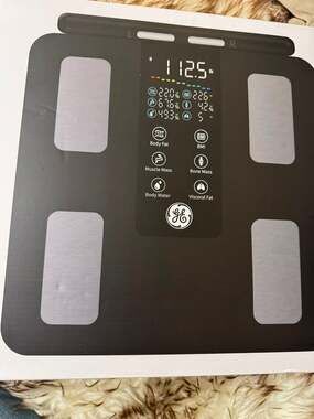 GE cs10g 8-electrode body fat scale digital smart Scale